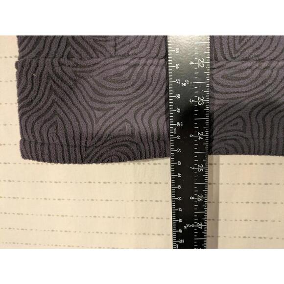 Straight Down Gray Fleece Vest Cozy Stylish Womens Medium 100% Polyester - Picture 7 of 8